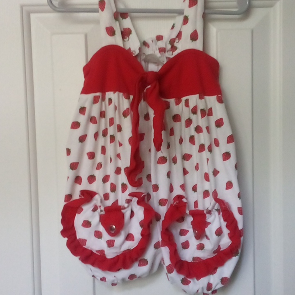 Strawberry romper